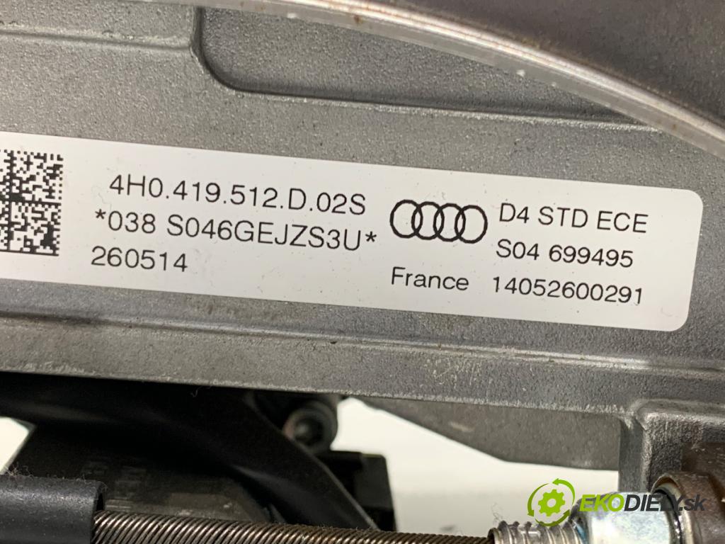 AUDI A8 D4 sedan 2014 283 kW 4.2 TDI quattro 4134 Hriadeľ, tyč volantu 4H0419512D (Tyč riadenia (volantu))