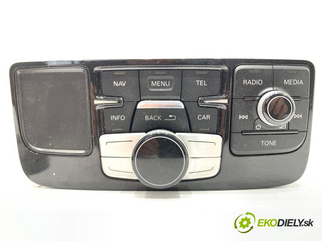 AUDI A8 D4 sedan 2014 283 kW 4.2 TDI quattro 4134 Panel ovládania navigácie 4H1919600H