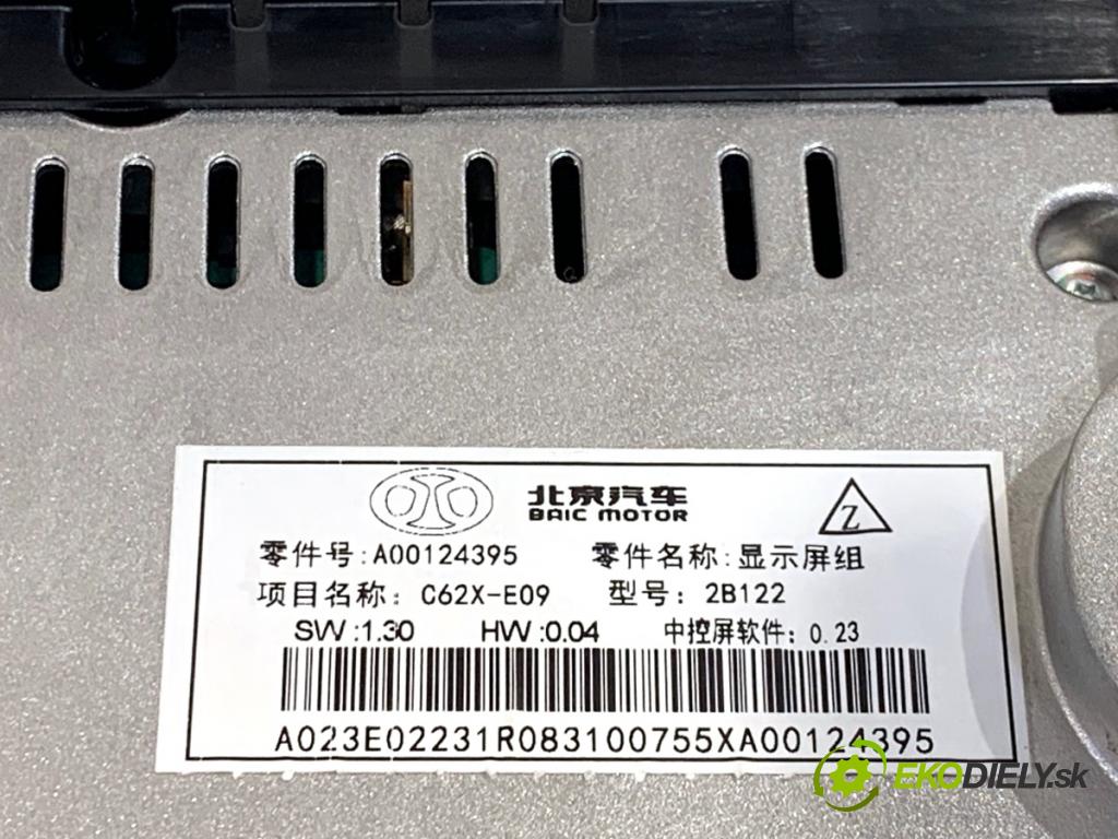 BAIC X75 SUV 2024 138 kW DCT 1498 Prístrojovka Dislpej A00124395