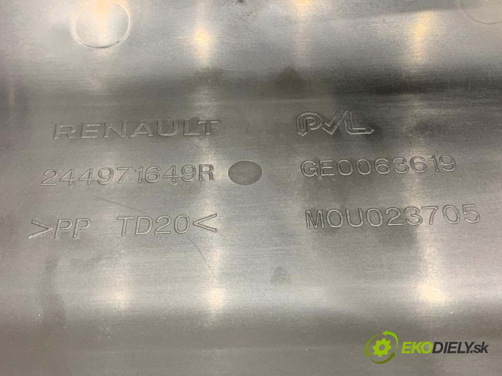 RENAULT TRAFIC III Skrzynia 2025 125 kW 2.0 dCi 170 (FGMM) 1997 Kryt akumulátora 244971649R (Motor a príslušenstvo ostatné)