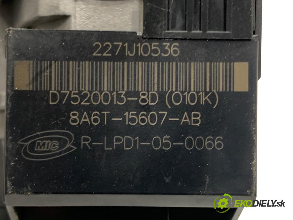 FORD FIESTA MK7 liftback 2011 88 kW 1.6 Ti 1596 spínačka 8A6T-15607-AB (Spínací skříňka)