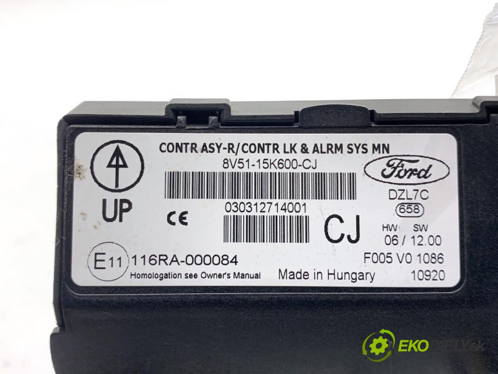 FORD FIESTA MK7 liftback 2011 88 kW 1.6 Ti 1596 Modul komfortu 8V51-15K600-CJ (Modul komfortu)