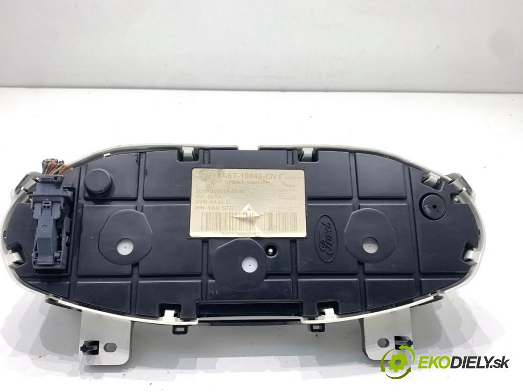 FORD FIESTA MK7 liftback 2011 88 kW 1.6 Ti 1596 Prístrojovka 8A6T-10849-EN (Prístrojová doska)