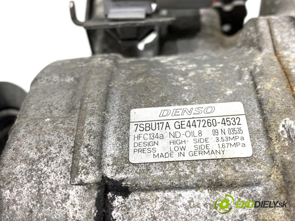BMW F11 Kombi 2011 190 kW 530 d xDrive 2993 kompresor klimatizace 447260-4532 (Kompresor klimatizace)