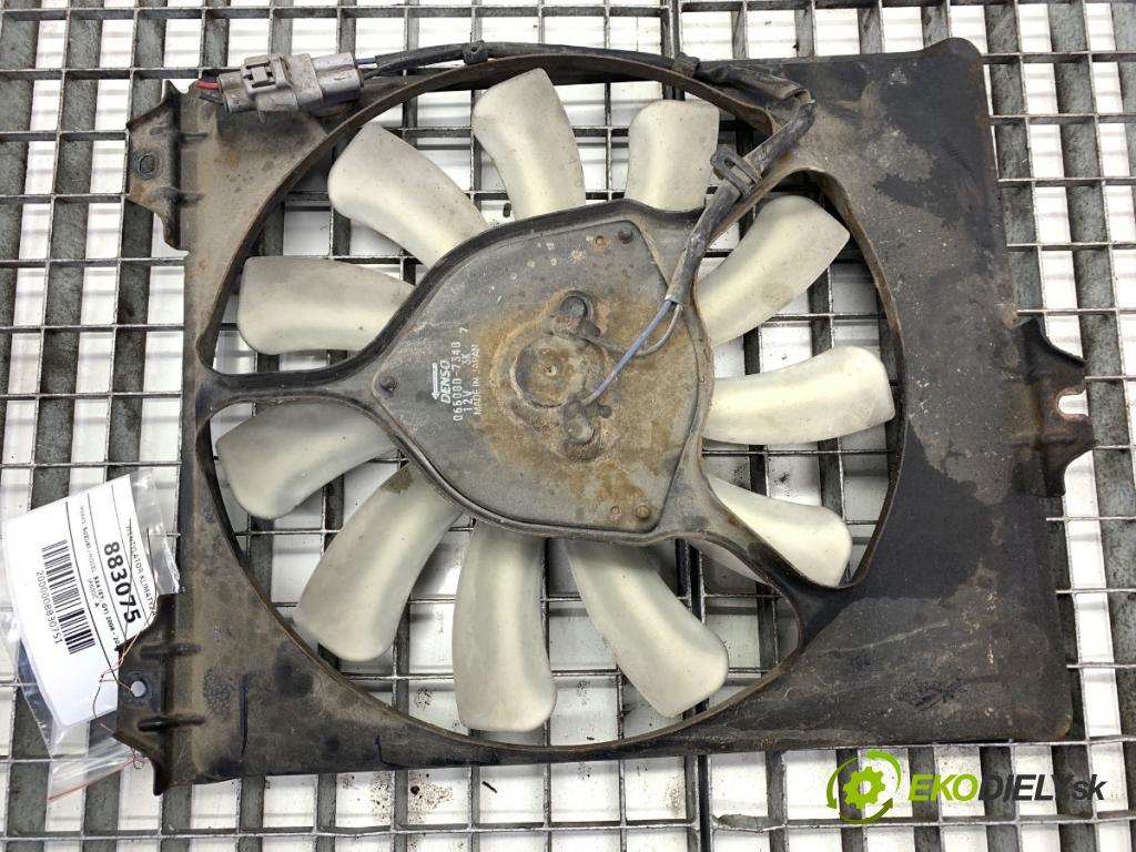 SUZUKI SX4 liftback 2008 88 kW 1.9 DDiS 4x4 (RW 419D) 1910 Ventilátor klimatizácie 065000-7340 (Ventilátor chladiča klimatizácie)
