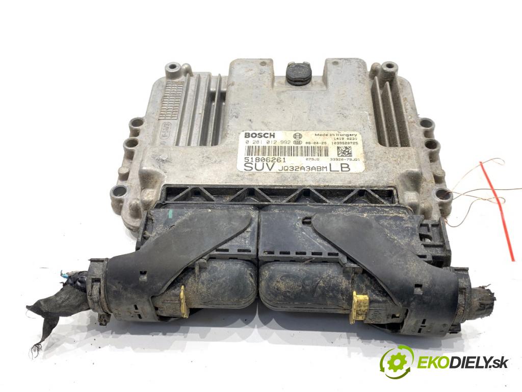 SUZUKI SX4 liftback 2008 88 kW 1.9 DDiS 4x4 (RW 419D) 1910 riadiaca jednotka Motor 0281012992 (Riadiaca jednotka)