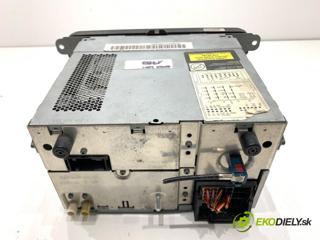 VW GOLF V liftback 2005 77 kW 1.9 TDI 1896 RADIO 1K0035198C (Audio zariadenie)