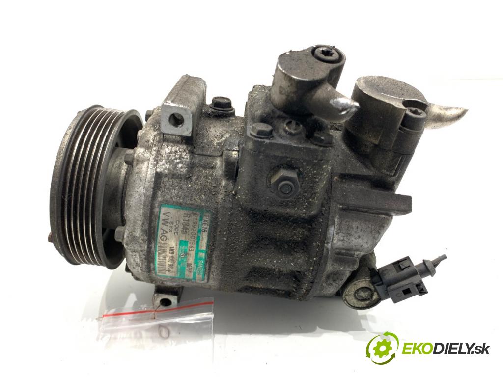 VW GOLF V liftback 2005 77 kW 1.9 TDI 1896 Kompresor klimatizácie 1K0820803Q (Kompresor klimatizácie)