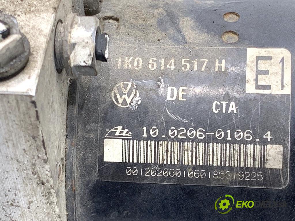 VW GOLF V liftback 2005 77 kW 1.9 TDI 1896 Pumpa ABS 1K0614517H (Pumpa ABS)