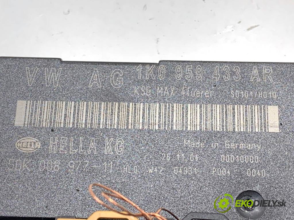 VW GOLF V liftback 2005 77 kW 1.9 TDI 1896 Modul komfortu 1K0959433AR (Modul komfortu)