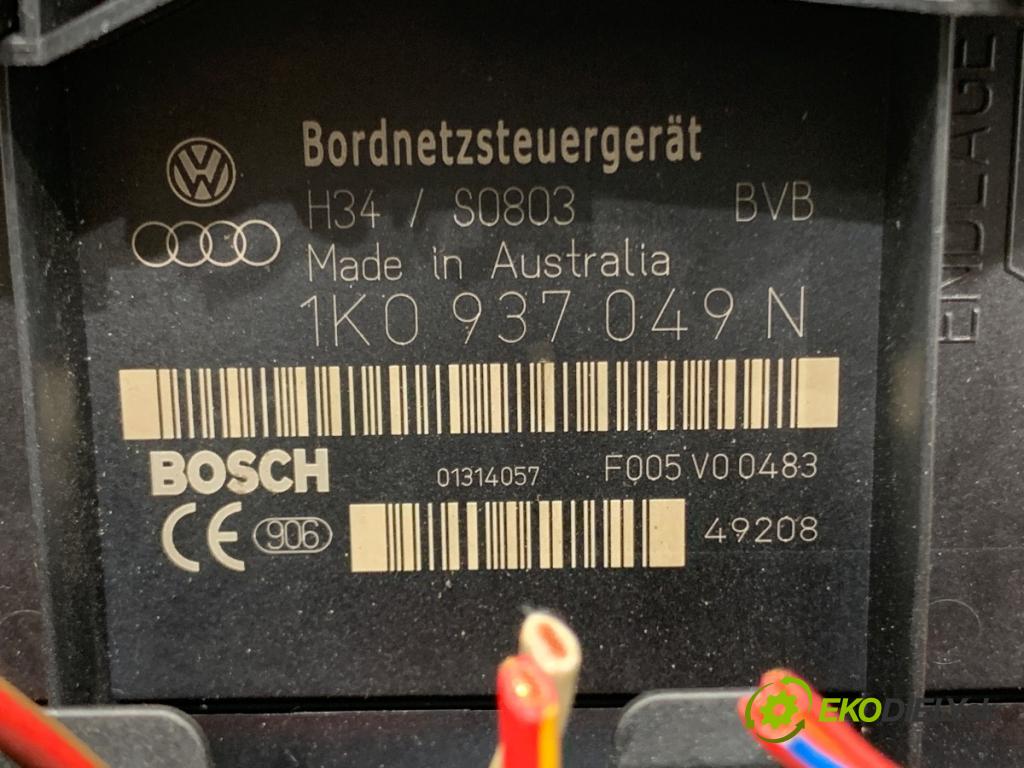 VW GOLF V liftback 2005 77 kW 1.9 TDI 1896 Modul BORDNETZ 1K0937049N (Riadiaca jednotka ostatné)