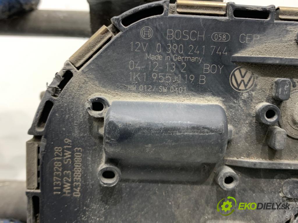 VW GOLF V liftback 2005 77 kW 1.9 TDI 1896 Mechanizmus stieračov predný 1K1955119B (Motorček stieračov predný)