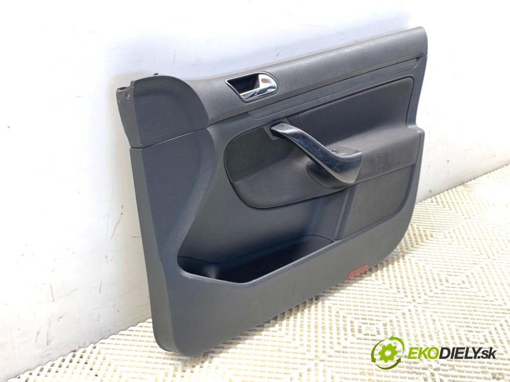 VW GOLF V liftback 2005 77 kW 1.9 TDI 1896 čalúnenie Dvere pravy predný