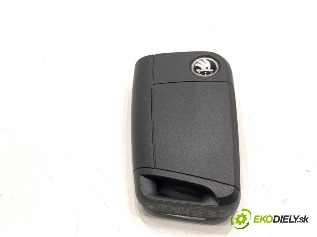 SKODA KAMIQ SUV 2023 81 kW 1.0 TSI 999 kľúč DÁLKOVÝ: 654959752G