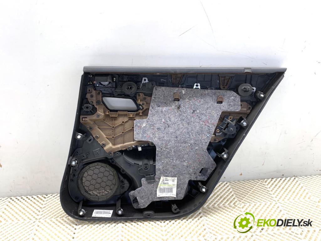 PEUGEOT 508 II liftback 2018 130 kW 2.0 BlueHDI 180 (FHEHZR, FHEHZN) 1997 čalúnenie Dvere ľavy zad