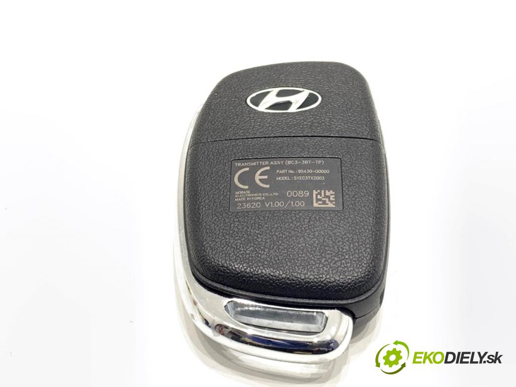 HYUNDAI i20 III liftback 2020 62 kW 1.2 1197 kľúč DÁLKOVÝ: 95430-Q0000