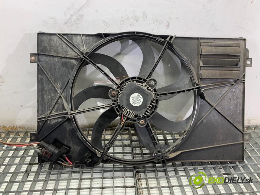 SKODA OCTAVIA II liftback 2008 77 kW 1.9 TDI 1896 Ventilátor chladiča 1K0959455EF (Ventilátor)