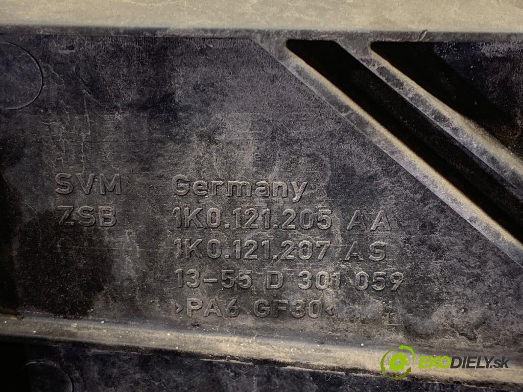 SKODA OCTAVIA II liftback 2008 77 kW 1.9 TDI 1896 Ventilátor chladiča 1K0959455EF (Ventilátor)