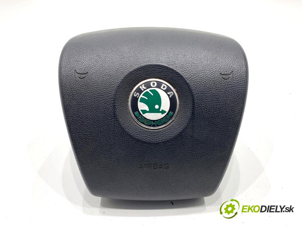 SKODA OCTAVIA II liftback 2008 77 kW 1.9 TDI 1896 AirBag volantu 1Z0880201AN (Airbag)