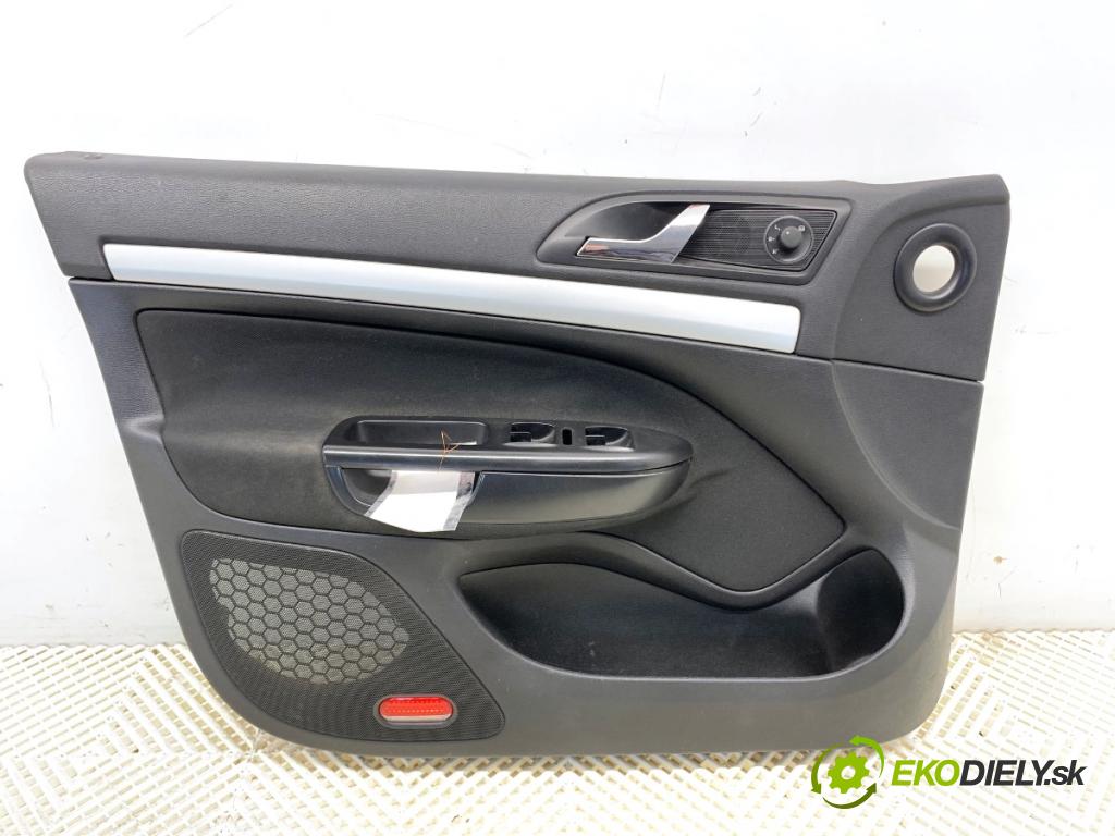 SKODA OCTAVIA II liftback 2008 77 kW 1.9 TDI 1896 čalúnenie Dvere ľavy predný 