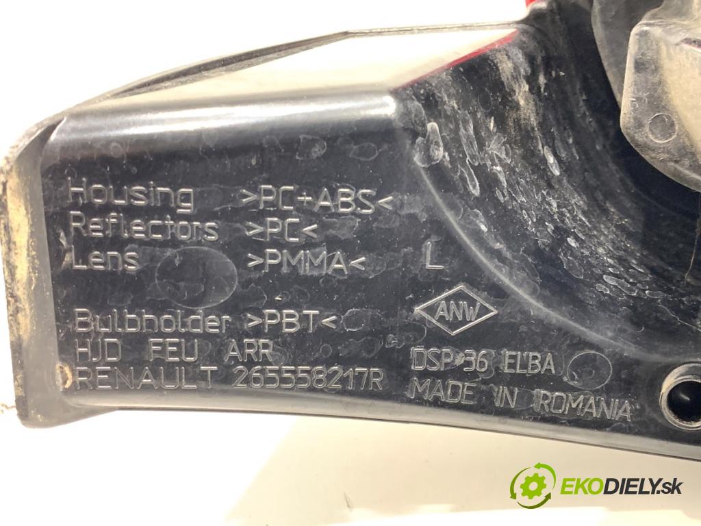 DACIA DUSTER SUV 2018 84 kW 1.6 SCe 115 (HMM1) 1598 Svetlo ľavy zad 265558217R