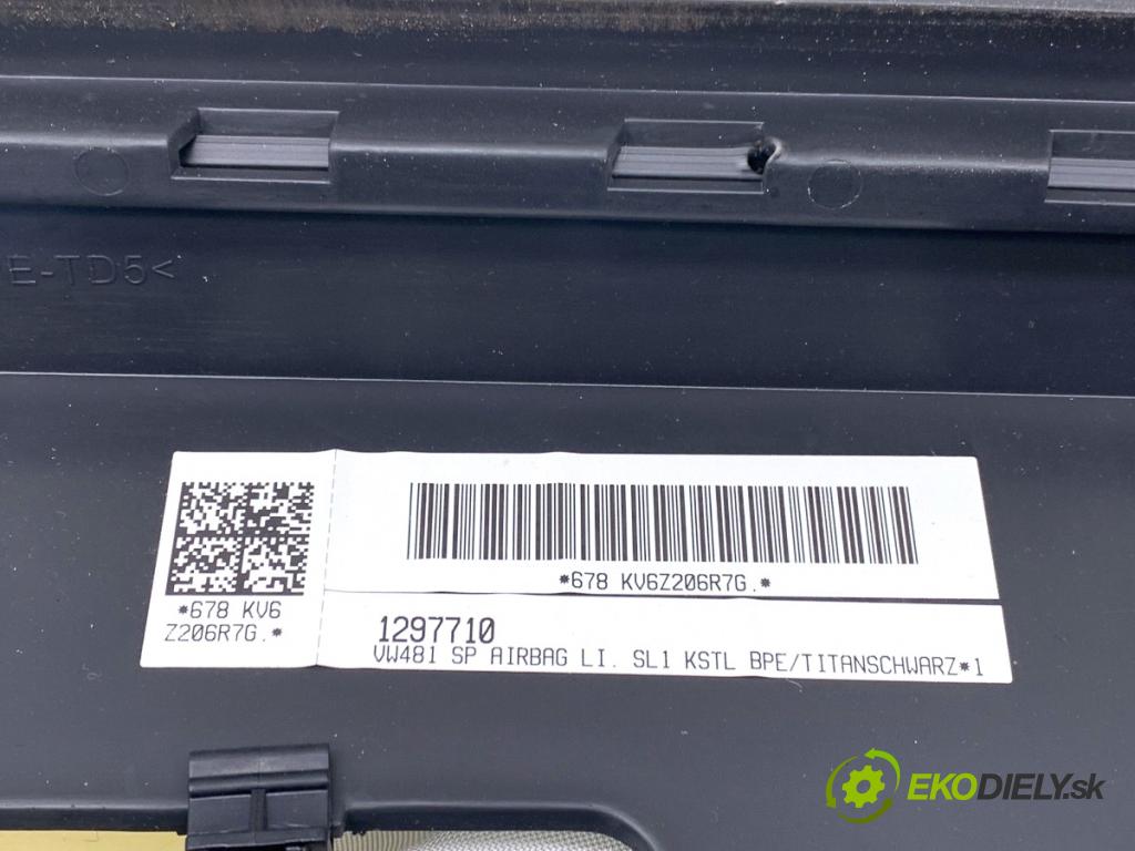 VW PASSAT B8 sedan 2022 206 kW 2.0 TSI 4motion 1984 AirBag čalúnenie POKLADNE: ľavy 3G5885701F