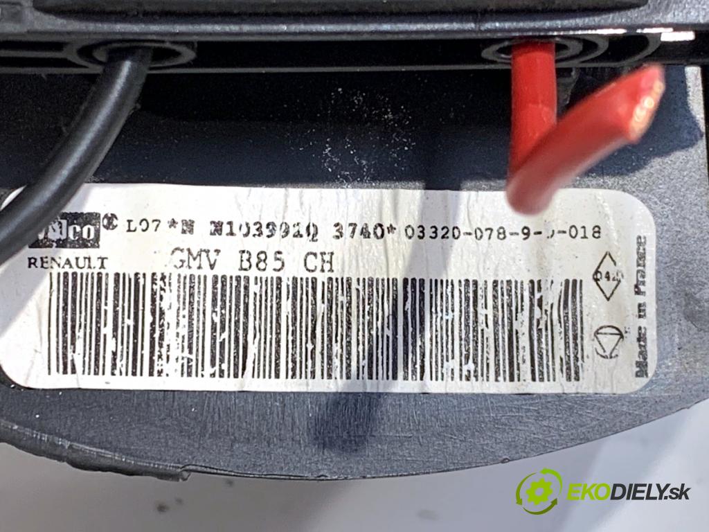 RENAULT CLIO III liftback 2009 74 kW 1.2 16V (BR0P, CR0P) 1149 topení N103992Q
