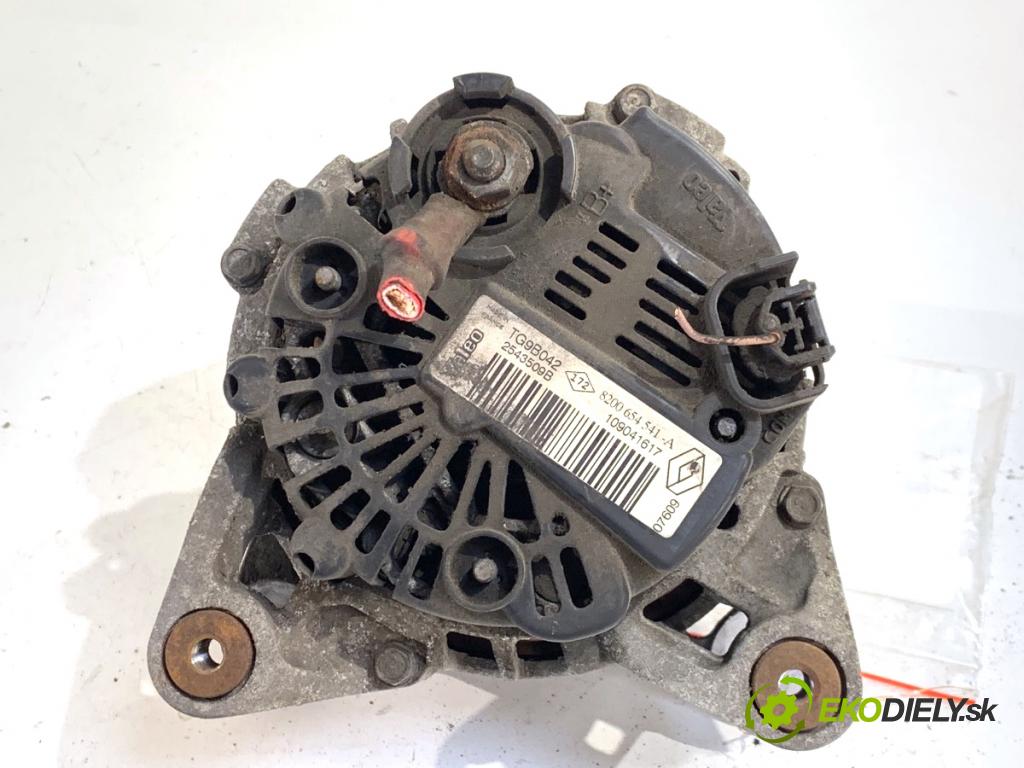 RENAULT CLIO III liftback 2009 74 kW 1.2 16V (BR0P, CR0P) 1149 Alternátor 8200654541A (Alternátor)