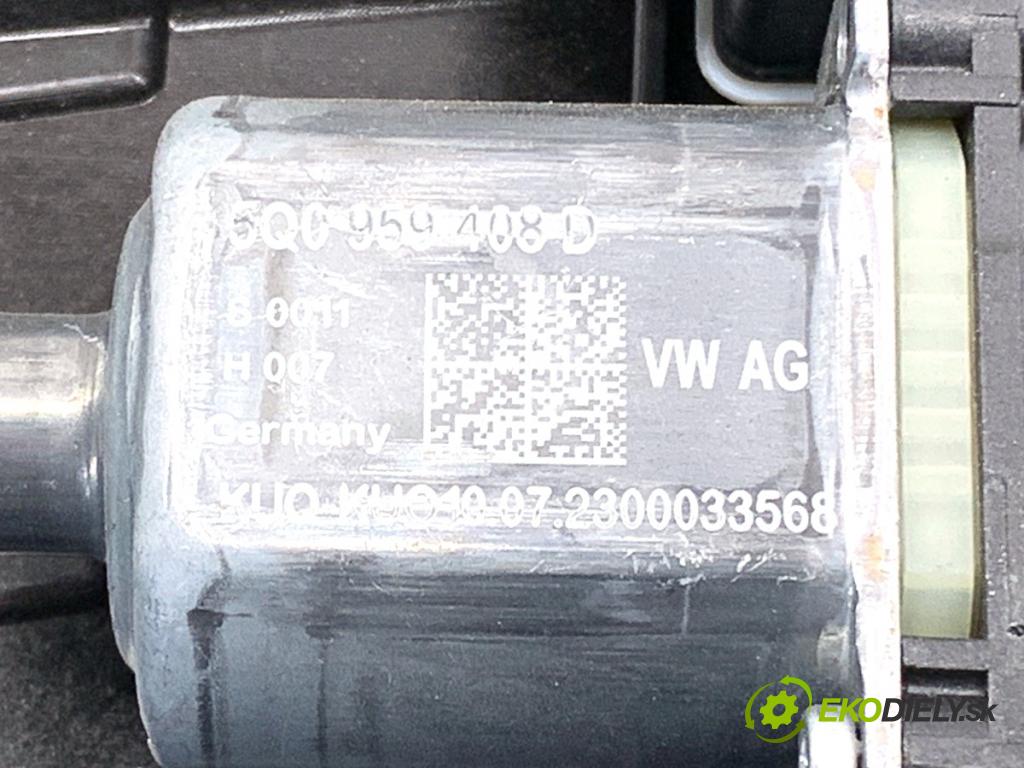 SKODA OCTAVIA IV liftback 2023 140 kW 2.0 TSI 4x4 1984 Mechanizmus okna pravy zad 5E3839656A
