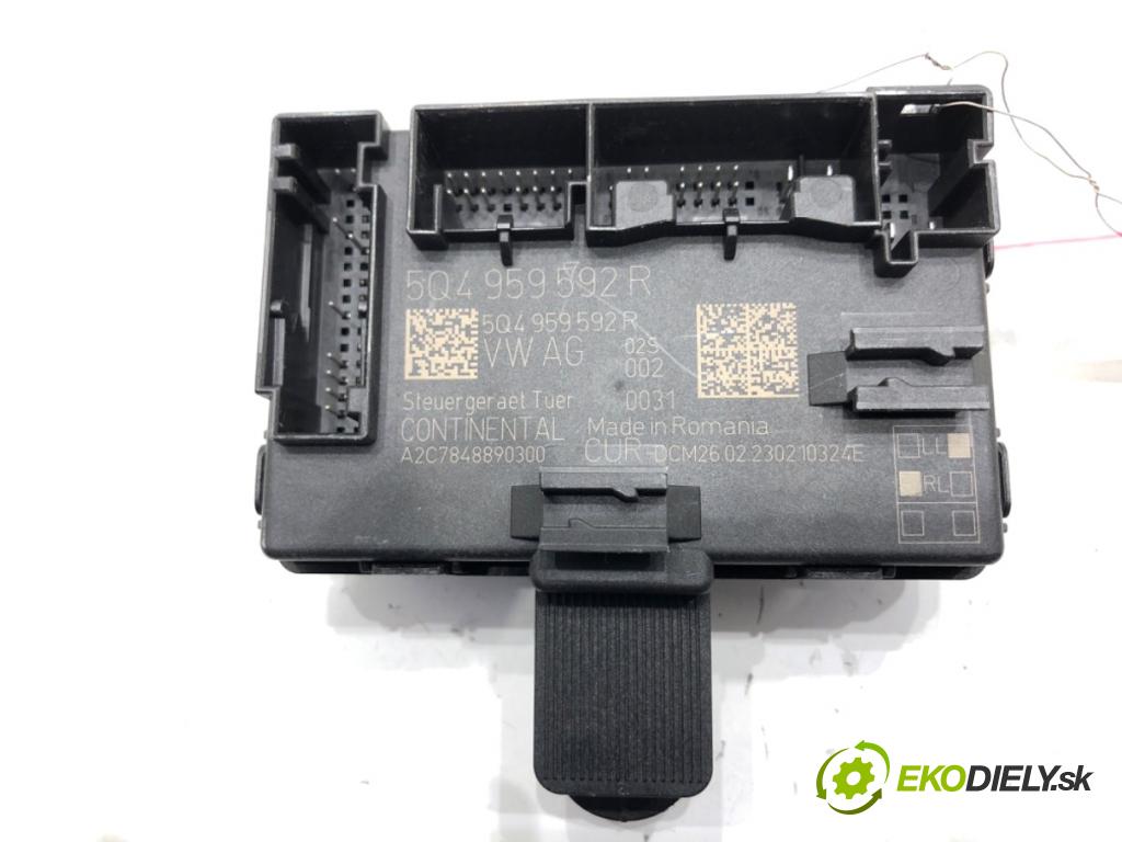 SKODA OCTAVIA IV liftback 2023 140 kW 2.0 TSI 4x4 1984 Modul Dvere predný pravy 5Q4959592R