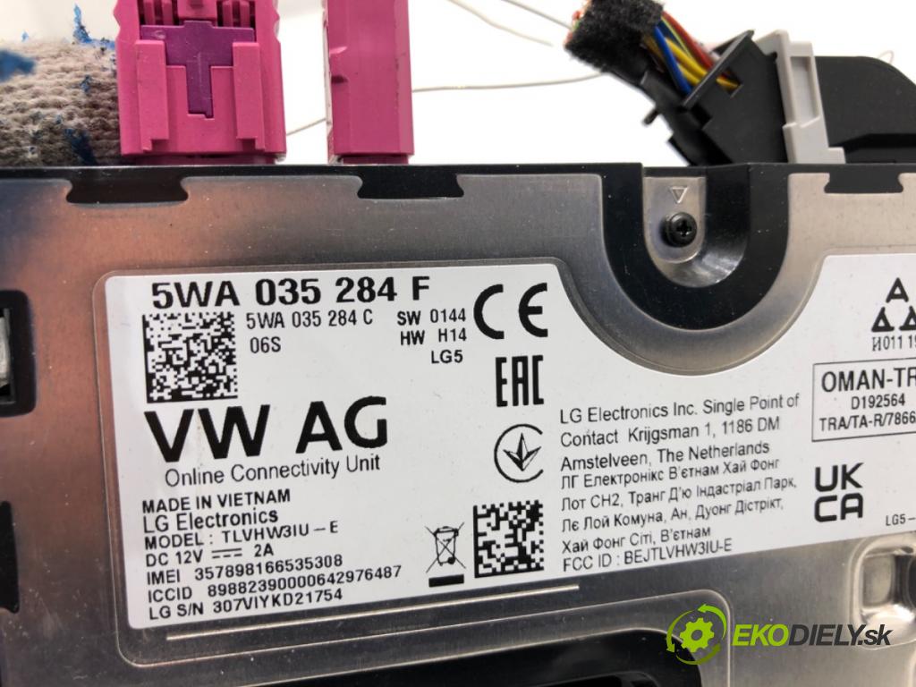 SKODA OCTAVIA IV liftback 2023 140 kW 2.0 TSI 4x4 1984 Modul ONLINE: 5WA035284F
