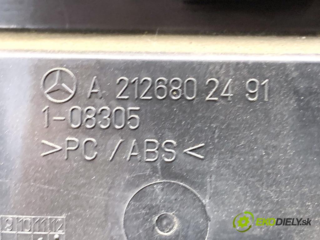 MERCEDES-BENZ W212 sedan 2014 115 kW E 200 NGT (212.035) 1991 Priehradka, kastlík spolujazdca A2126802491 (Priehradka (kastlík))