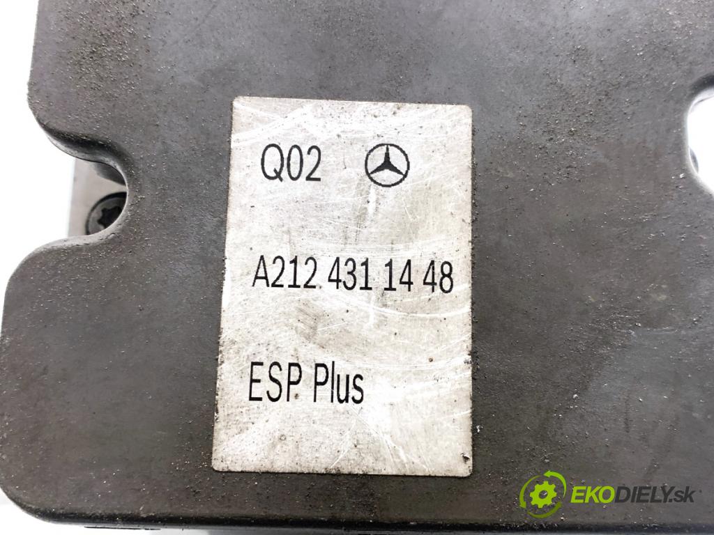 MERCEDES-BENZ W212 sedan 2014 115 kW E 200 NGT (212.035) 1991 Pumpa ABS A2124311448 (Pumpa ABS)