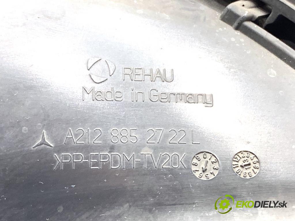 MERCEDES-BENZ W212 sedan 2014 115 kW E 200 NGT (212.035) 1991 Mriežky nárazníka ľavy predný A2128852722L