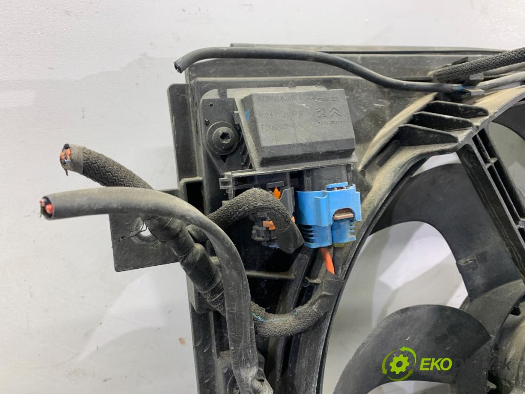 PEUGEOT 508 II liftback 2018 130 kW 2.0 BlueHDI 180 (FHEHZR, FHEHZN) 1997 Ventilátor chladiča 9806313880 (Ventilátor)