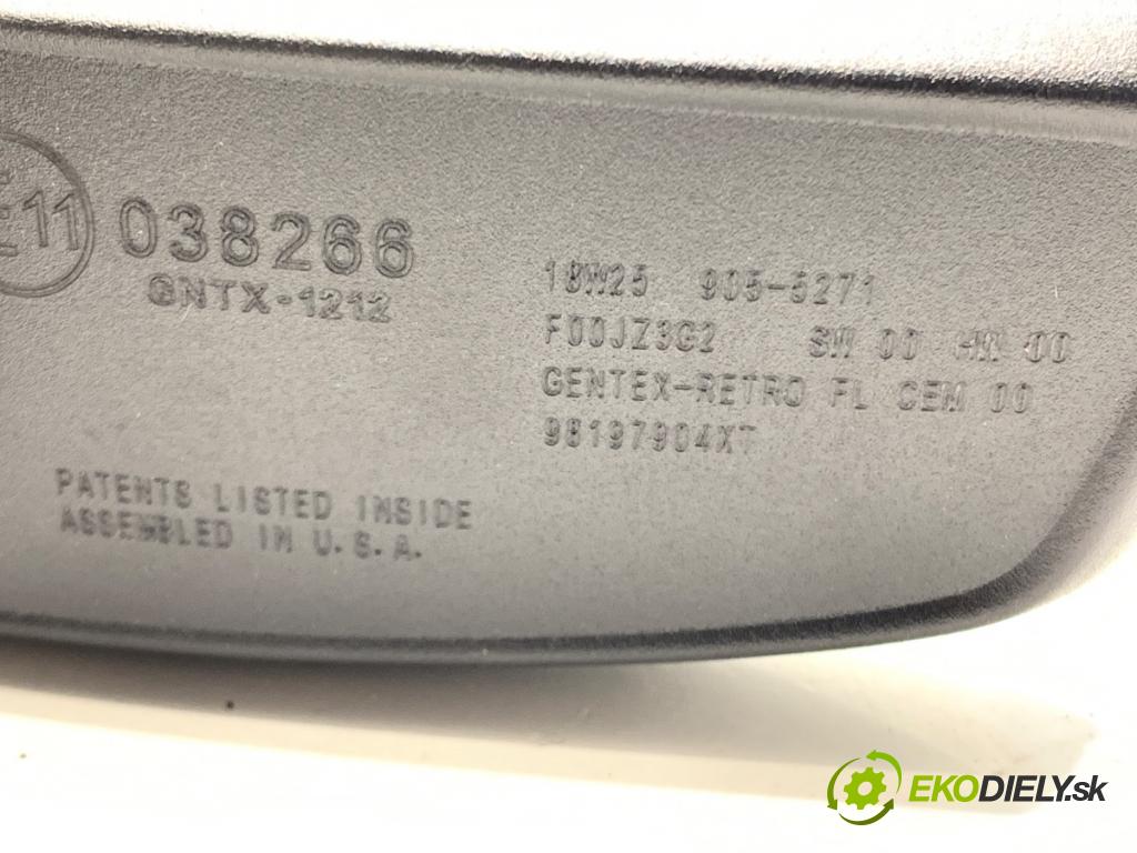PEUGEOT 508 II liftback 2018 130 kW 2.0 BlueHDI 180 (FHEHZR, FHEHZN) 1997 Spätné zrkadlo vnútorné 98197904XT (Spätné zrkadlo vnútorné)