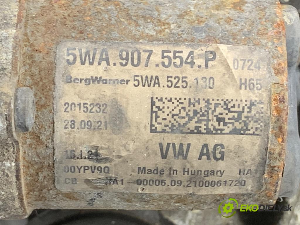 VW PASSAT B8 sedan 2022 206 kW 2.0 TSI 4motion 1984 Most ,diferenciál zad 5WA907554P