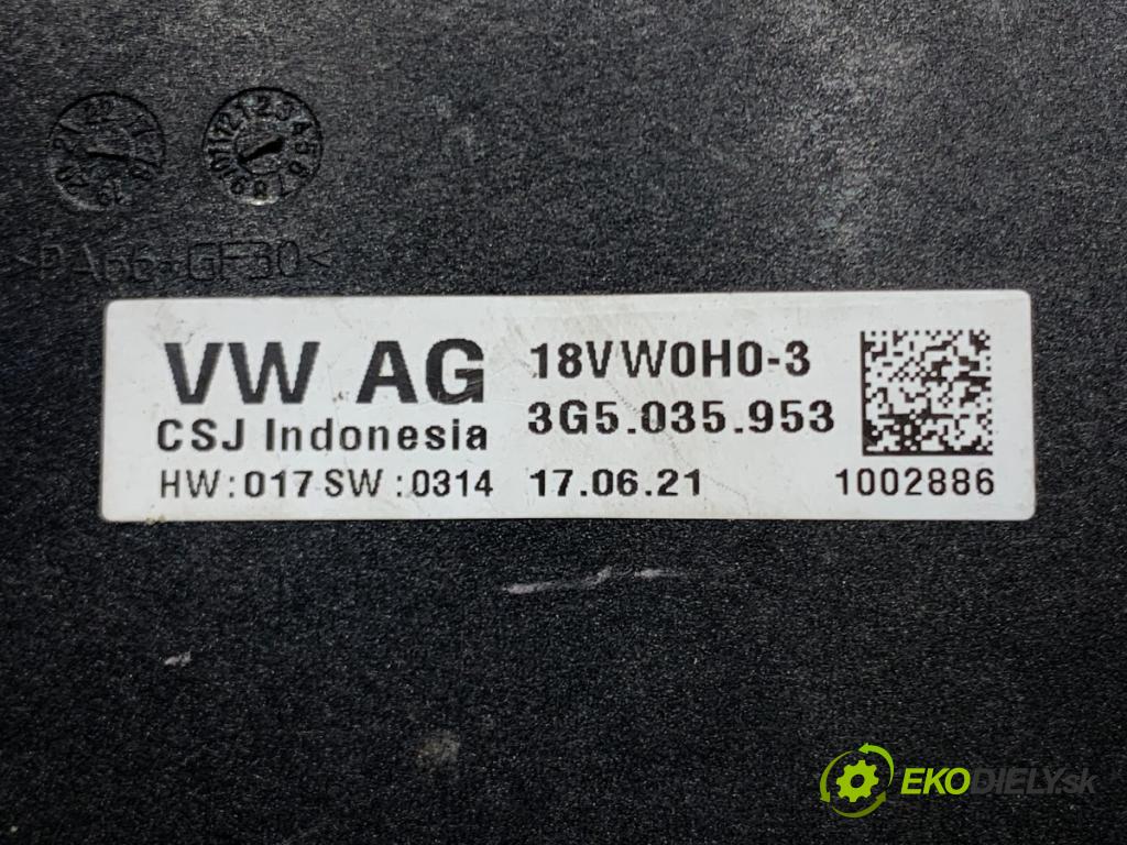 VW PASSAT B8 sedan 2022 206 kW 2.0 TSI 4motion 1984 Modul USB 3G5035953