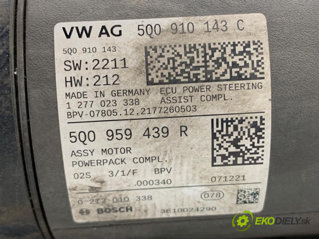 VW PASSAT B8 sedan 2022 206 kW 2.0 TSI 4motion 1984 motor servočerpadlo 5Q0910143C