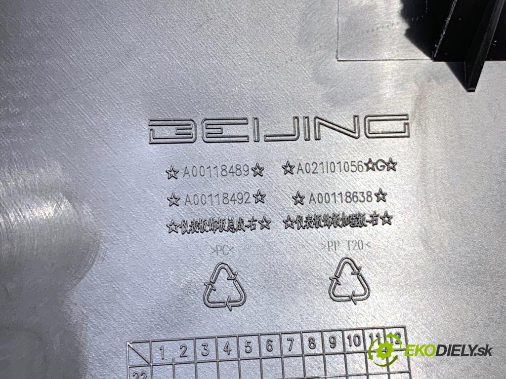 BAIC X75 SUV 2024 138 kW DCT 1498 lišty kryt A00118489 (Lišta)