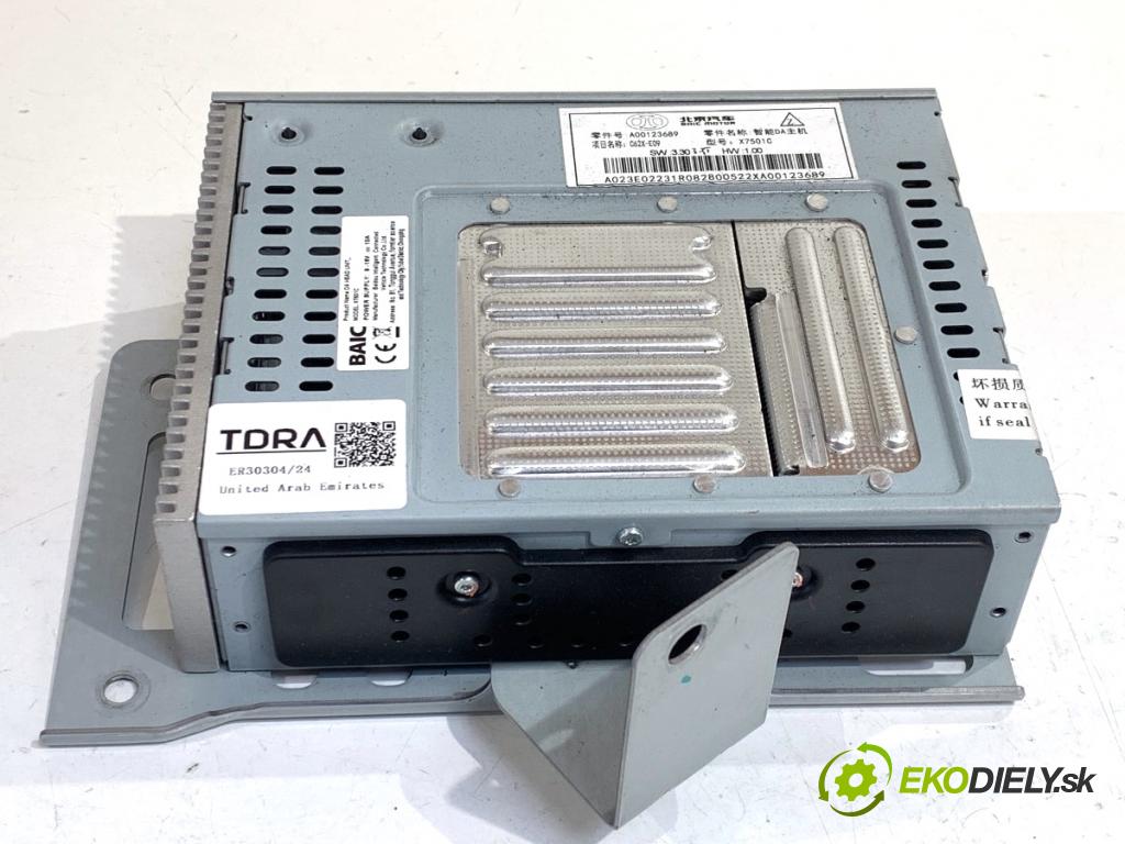 BAIC X75 SUV 2024 138 kW DCT 1498 RADIO A00123689 (Audio zariadenie)