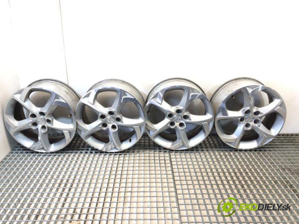 PEUGEOT 508 I sedan 2011 115 kW 1.6 THP 1598 disky HLIÍK: 17 7J 5X108 64 ET46 9671401677