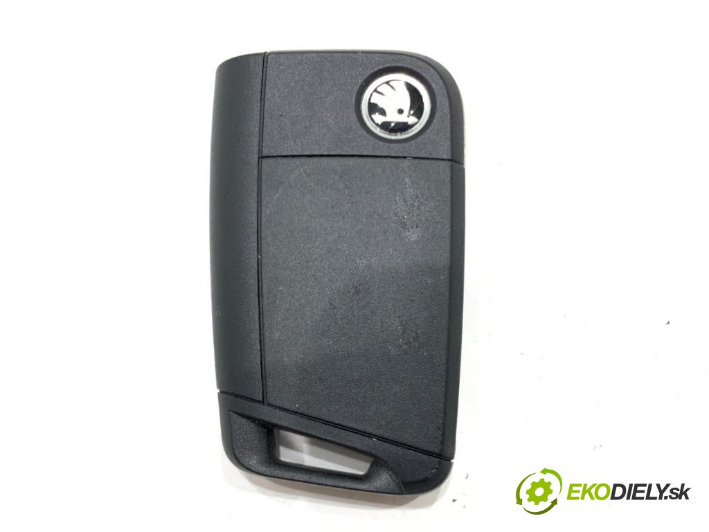 SKODA SCALA liftback 2025 85 kW 1.0 TSI 999 kľúč DÁLKOVÝ: 654959752L
