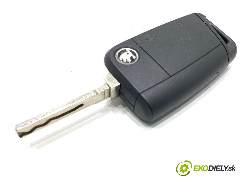 SKODA SCALA liftback 2025 85 kW 1.0 TSI 999 kľúč DÁLKOVÝ: 654959752L