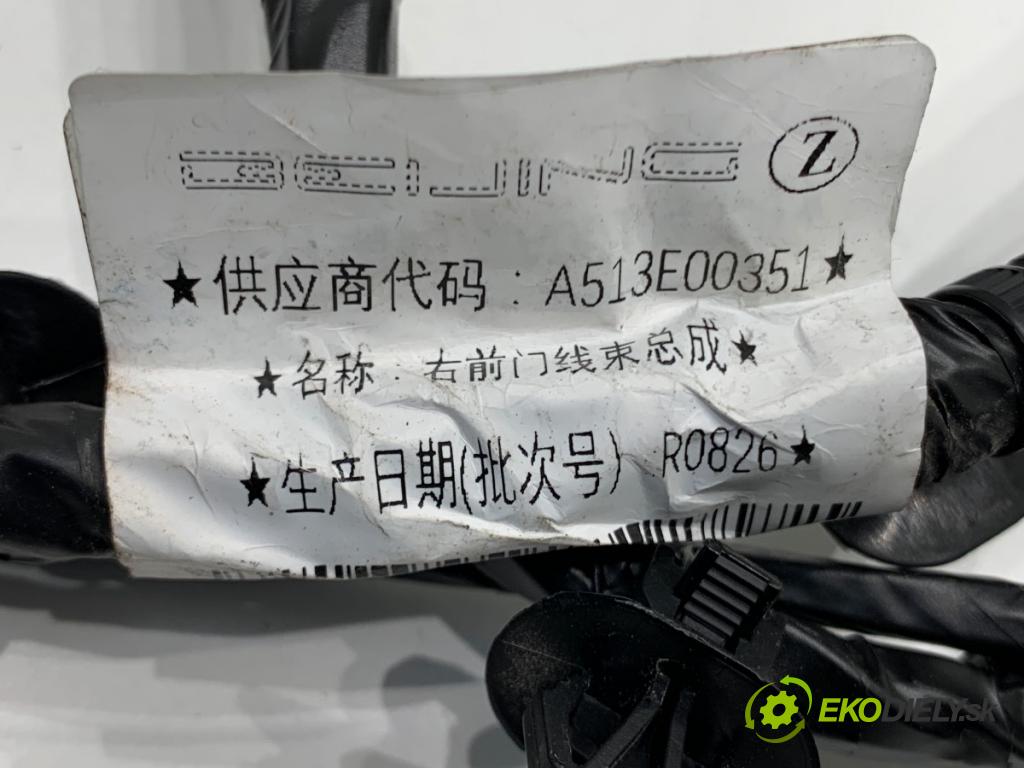 BAIC X75 SUV 2024 138 kW DCT 1498 Káblovačka Dvere predný pravy A00104309
