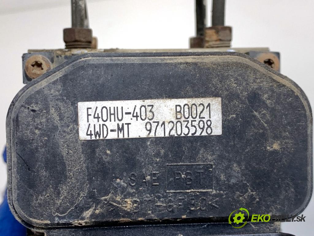 SUBARU FORESTER I SUV 1997 90 kW 2.0 AWD (SF5) 1994 Pumpa ABS F40HU-403 27531AC040 (Pumpa ABS)