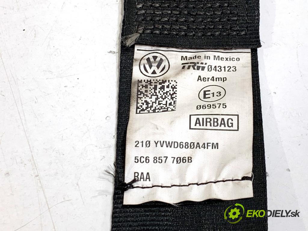 VW JETTA IV sedan 2012 90 kW 1.4 TSI 1390 držák bezpečnost pravý přední část 5C6857706B