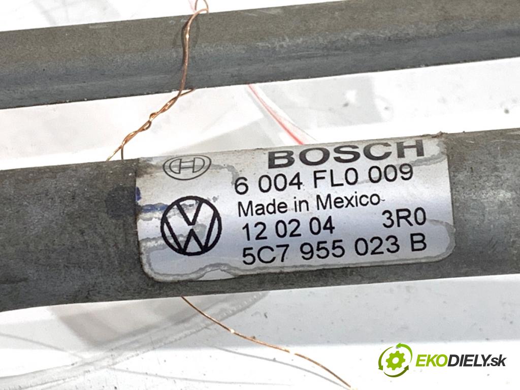 VW JETTA IV sedan 2012 90 kW 1.4 TSI 1390 Mechanizmus stieračov predný 5C7955023B (Motorček stieračov predný)