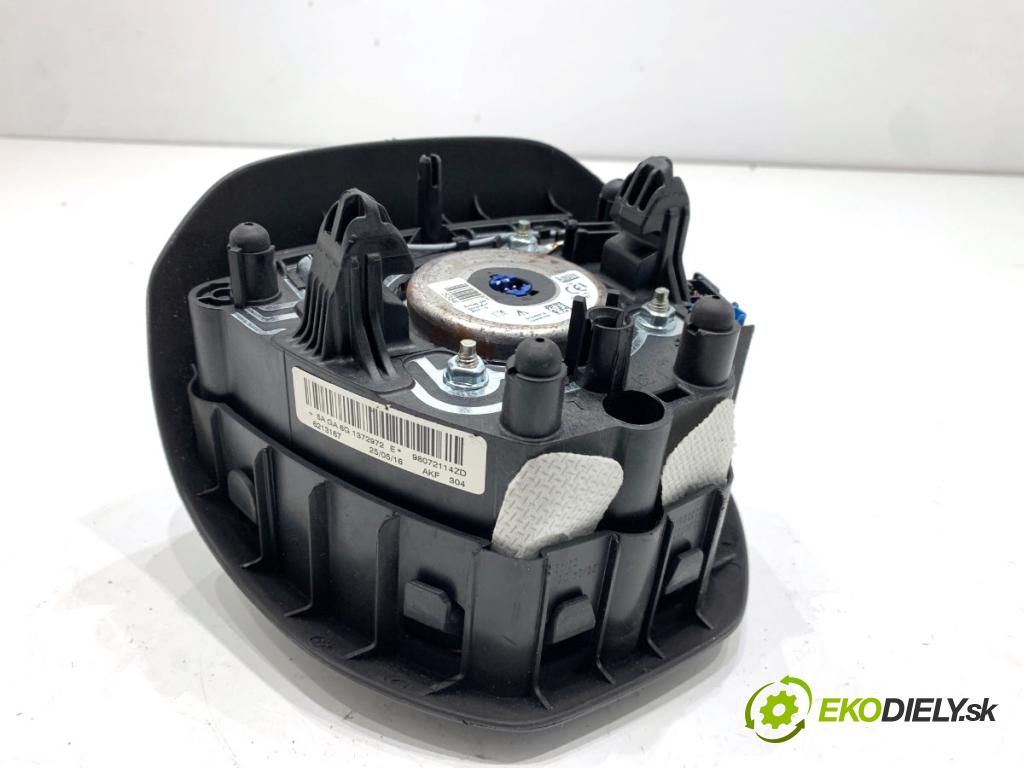 PEUGEOT 208 I liftback 2016 60 kW 1.2 VTI 82 1199 AirBag volantu 98072114ZD (Airbag)