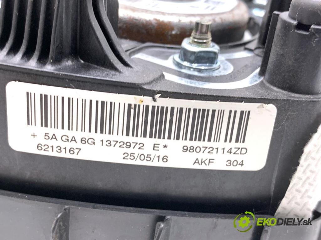 PEUGEOT 208 I liftback 2016 60 kW 1.2 VTI 82 1199 AirBag volantu 98072114ZD (Airbag)